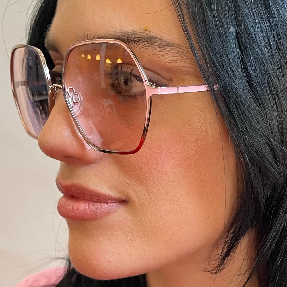 Vivienne Westwood PINK LENS AND FRAME SUNGLASSES NWT